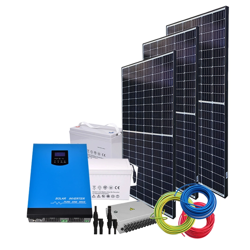 Home Application Solar Power System 3000W off Grid Solar Panel System 3kw 4kw 5kw 8kw 10kw Solar System