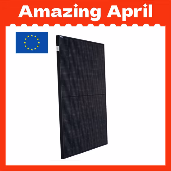 EU Stock Full Black Mono Solar Panel Home Ja Solar 365W Monofacial PV Module