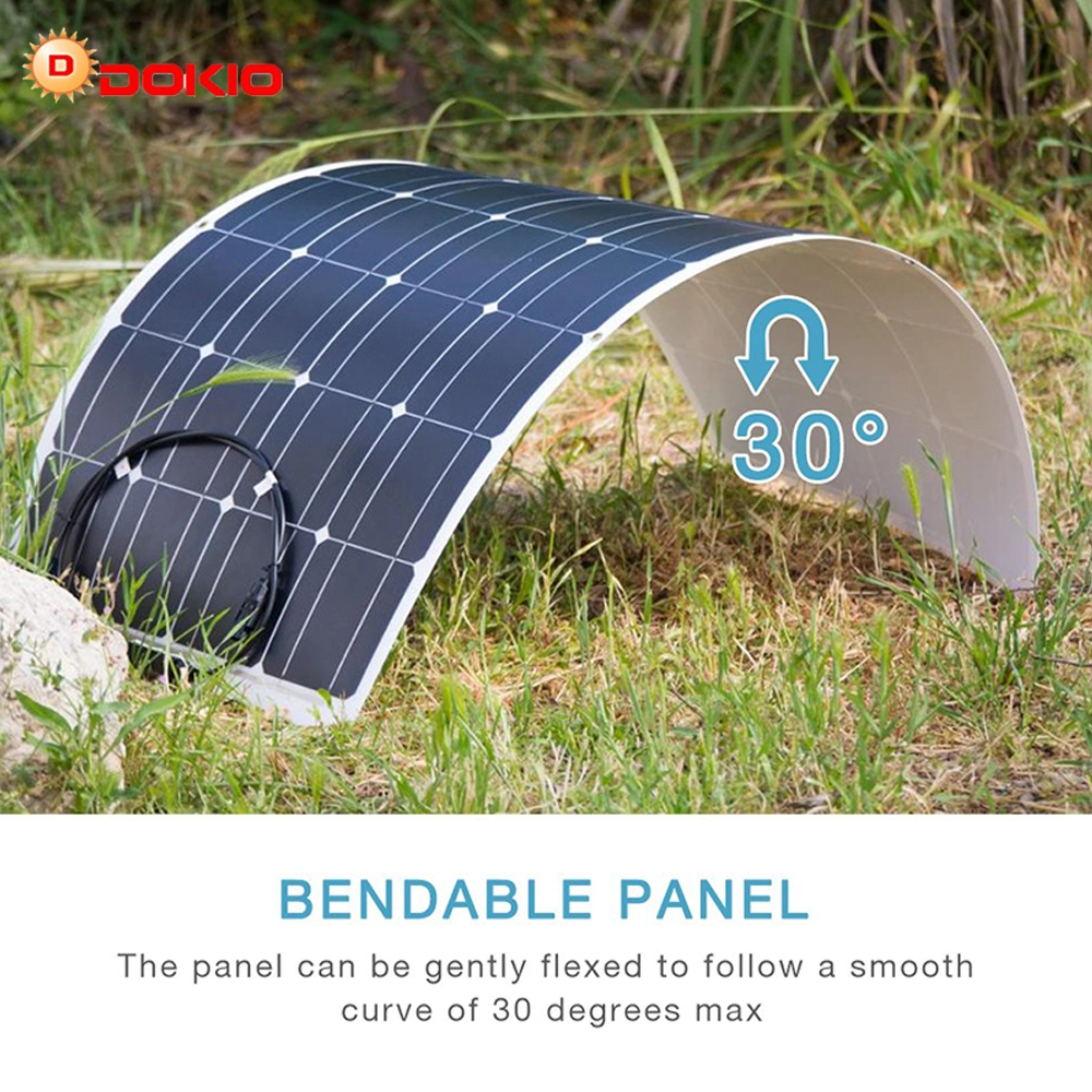 Best Quality 100W 18V Flexible Mono Solar Panel for Outdoor Travel