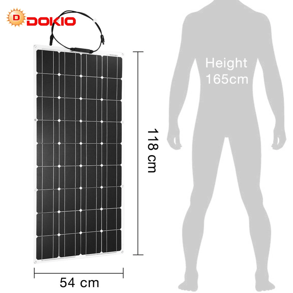 Best Quality 100W 18V Flexible Mono Solar Panel for Outdoor Travel