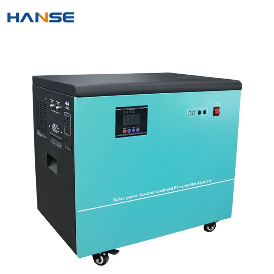 Hanse 5000W 6kw Solar Panel System All in One Container Solar Power Inverter Comblned PV Controller &Battery Kits for Home