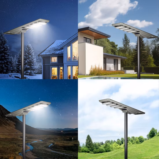Waterproof Integrated All in One Solar Panel Power Flood Road LED Garden Outdoor Street Lamp
